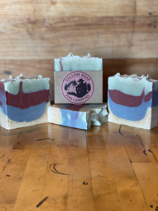 Pine Campfire - Tallow Soap