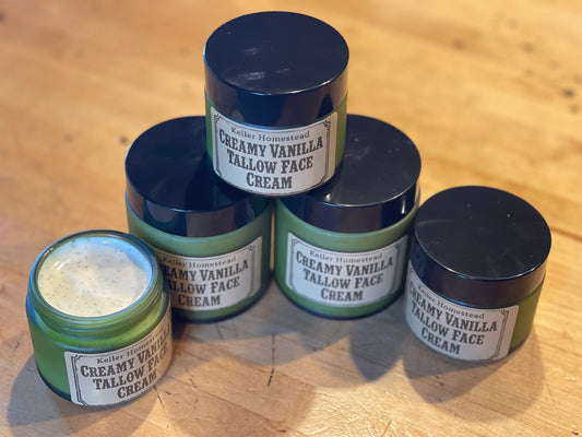 Vanilla Tallow Face Cream
