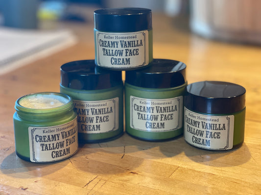 Vanilla Tallow Face Cream