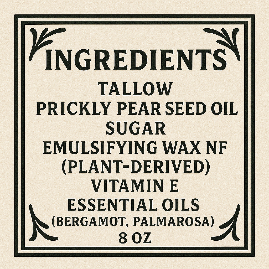 Cactus Dew Tallow Sugar Scrub