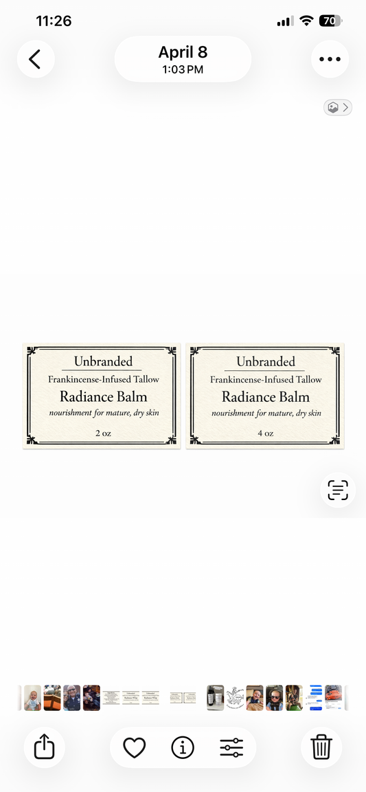 Radiance Balm Face Cream