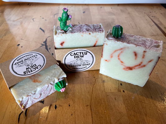 Cactus Dew Tallow Soap