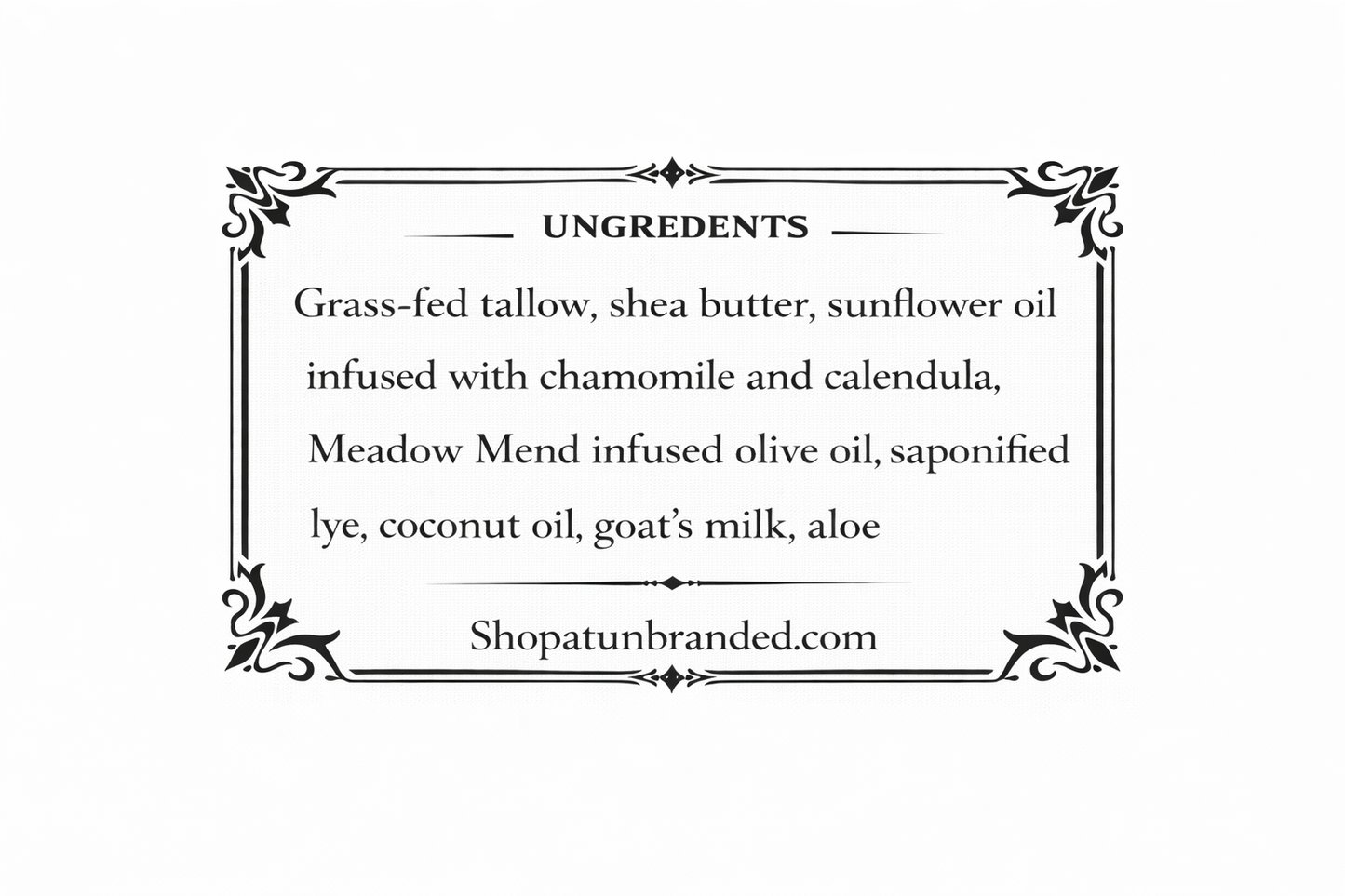 Meadow Mend - Specialty Bar